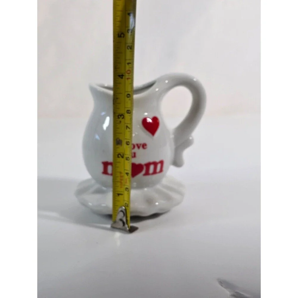 Vintage White Ceramic Miniature Creamer Pitcher